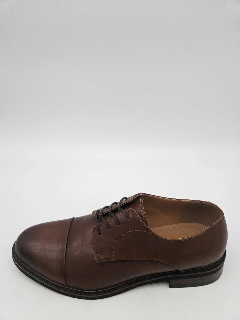 NORDSTROM RACK Ryden Cap Toe Derby Mens Brown Sz 12M